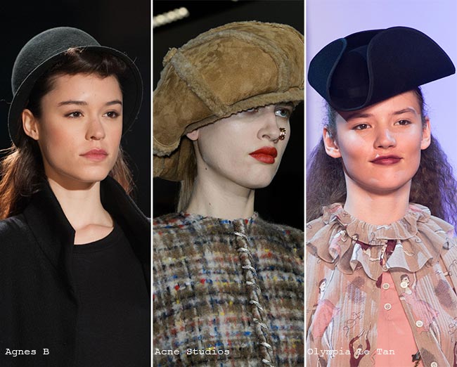 Забавные шляпы - модные головные уборы осень/зима 2015-2016