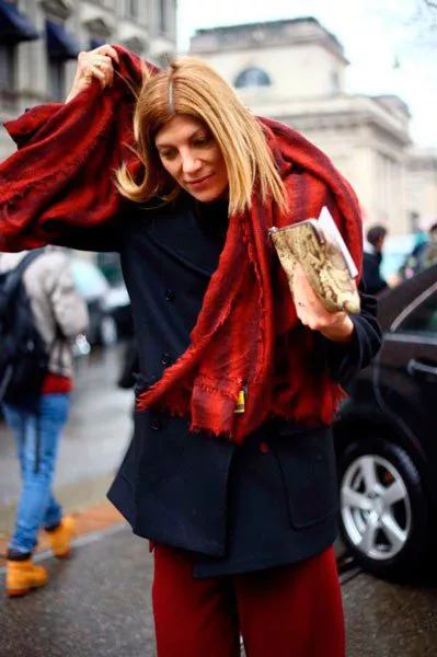 Virginia Smith в Gucci. Неделя моды в Милане осень/зима 2015