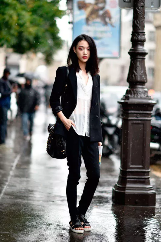 Sora Choi на неделе моды в Париже весна/лето 2015