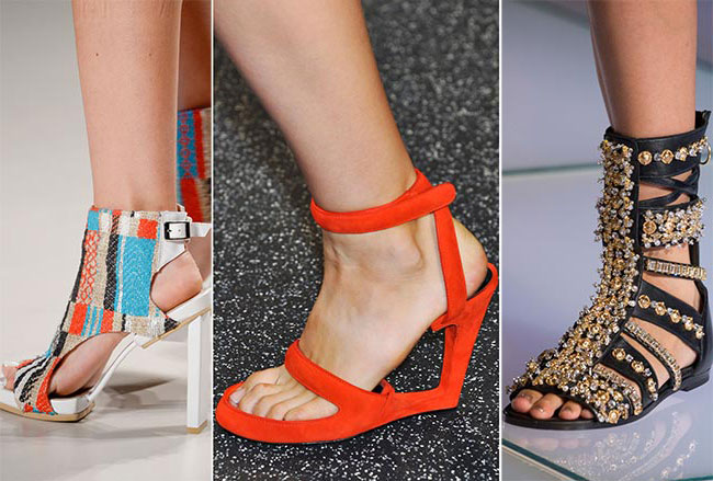 Изощренные модели туфель - тенденции весна-лето 2015