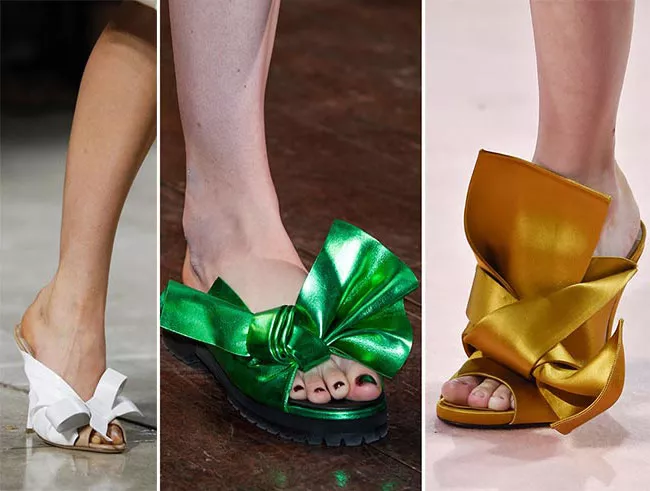 Обувь с бантом - тенденции весна-лето 2015