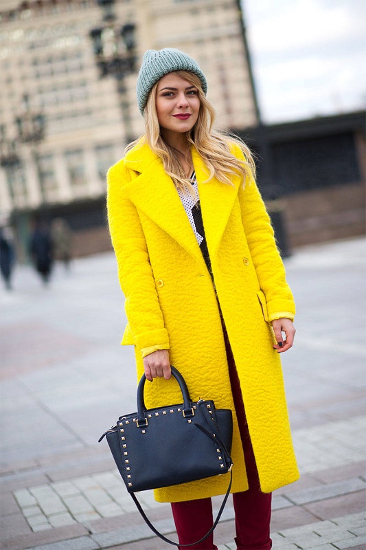сумка Valentino - Уличная мода осень 2014 в Москве, фото 35