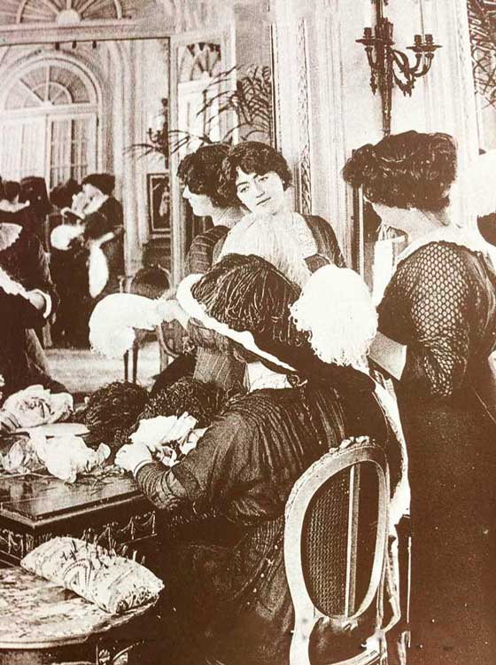 Дамский магазин 1909 год