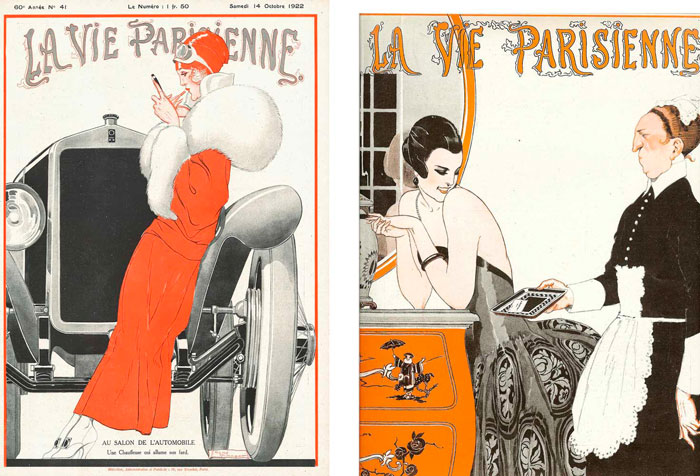 Иллюстрации на тему Жизнь Парижа, 1920-е года