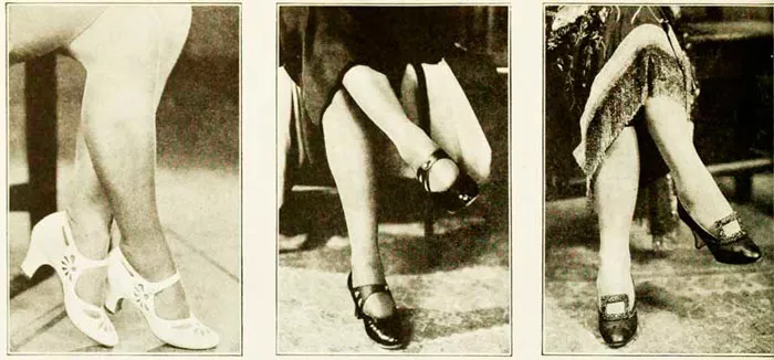 Модная обувь 1920-х годов