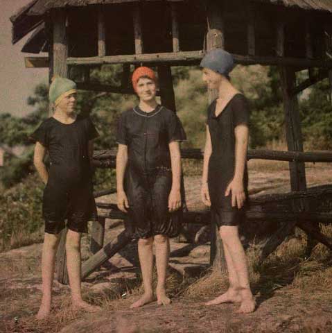 Стили купальников 1910 года