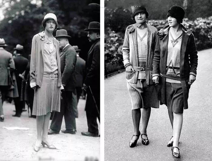 Женские костюмы от Chanel, 1926 год