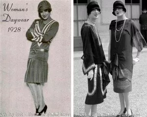 Женский лук 1928 года