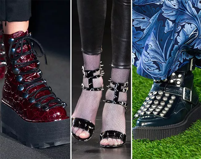 Обувь в стиле панк - тенденции обуви осень/зима 2015-2016