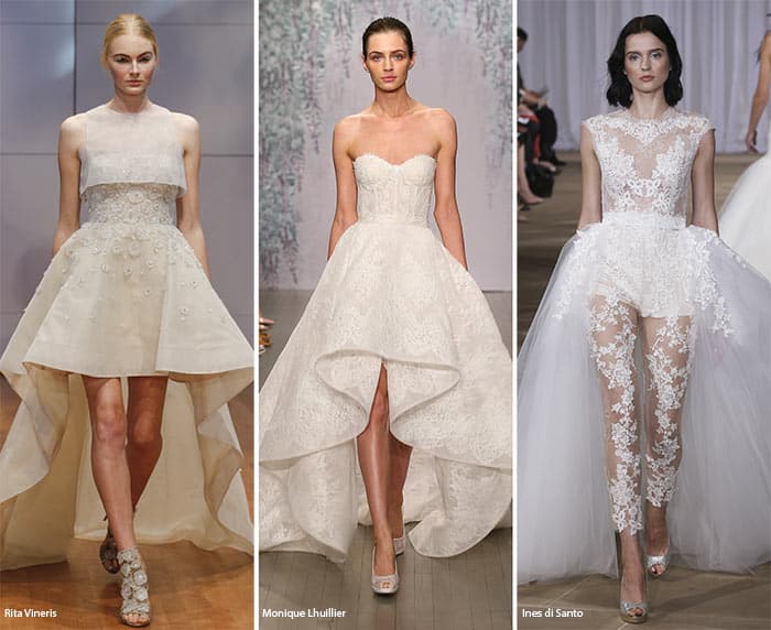 Свадебные тренды. Платья, которые будут в моде в 2016 г.