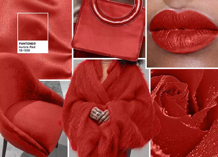 Красная Аврора - модные цвета в одежде на осень 2016