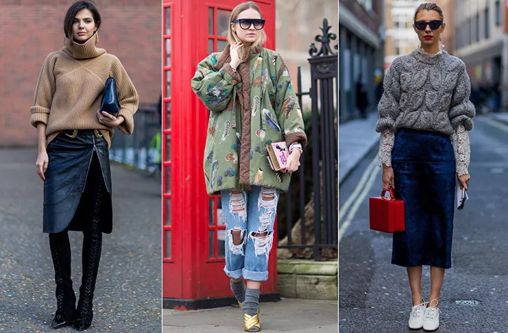 Уличная мода во время недели моды – Лондон осень/зима 2016-2017