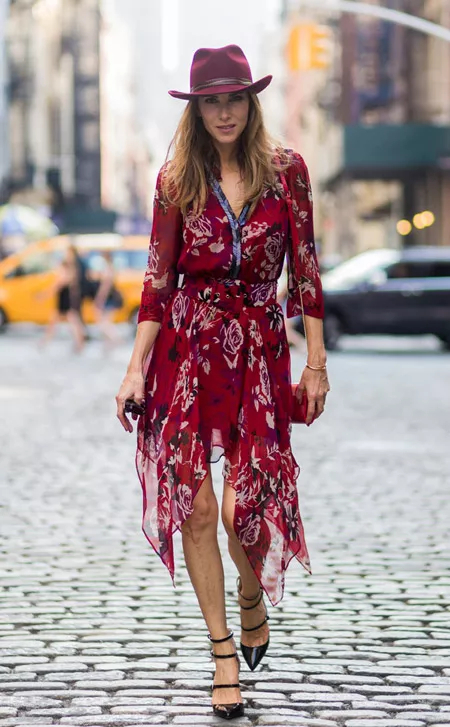 Alexandra Lapp - уличная мода Нью-Йорка весна/лето 2017