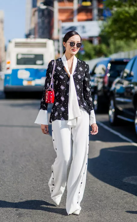 Chriselle Lim - уличная мода Нью-Йорка весна/лето 2017