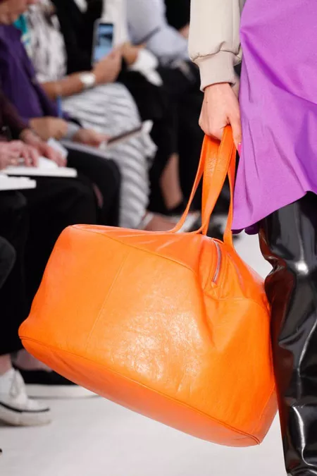 balensiaga оранжевая - модные сумки весна/лето 2017