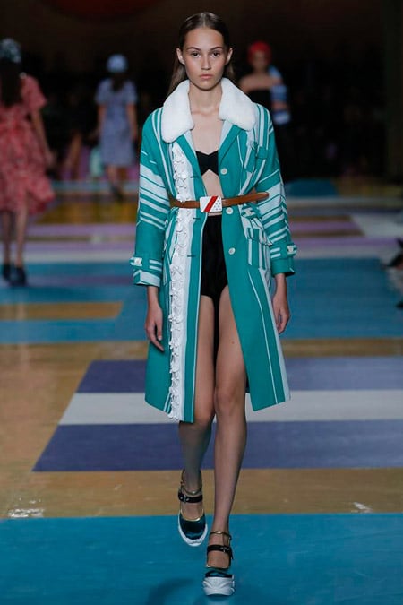 Miu Miu - модные женские пальто весна/лето 2017