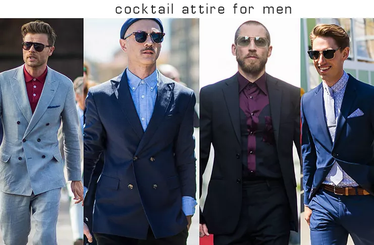 Что представляет из себя «коктейльный» наряд для мужчин?