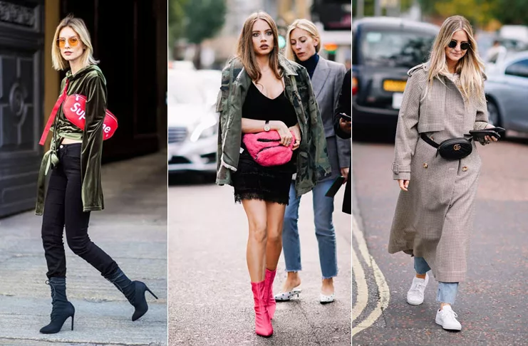8 способов носить супер модную поясную сумку