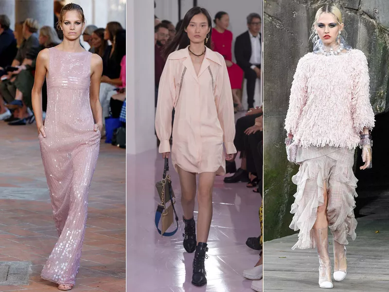 Тренд 3 - пыльно-розовый цвет в одежде - модные тенденции сезона весна/лето 2018