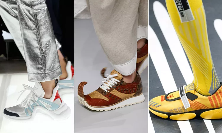 тренд 11 - фантастические кроссовки модная обувь весна лето 2018