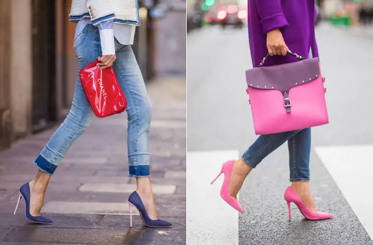 Как сочетать туфли и сумку весной 2018? Смотри 16 идей от блогеров