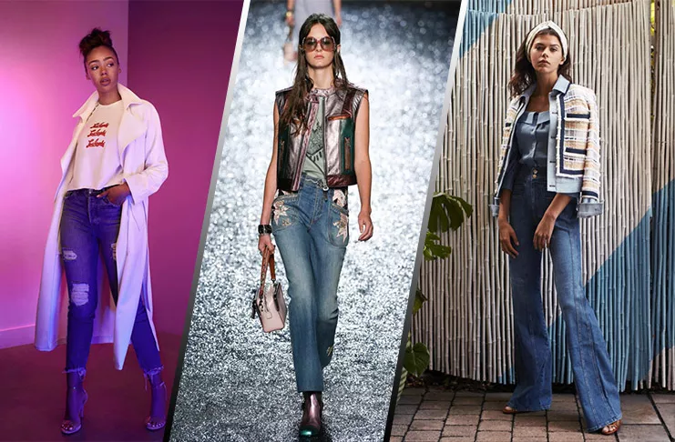 5 главных трендов джинсов весна/лето 2018 и модные фото в уличном стиле