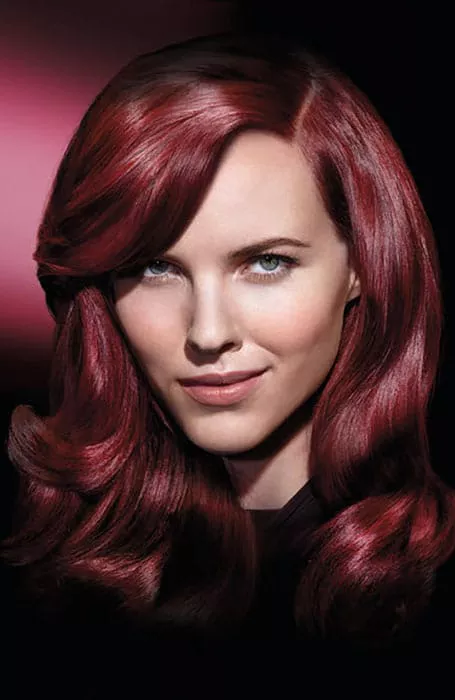 Красно рыжий цвет волос