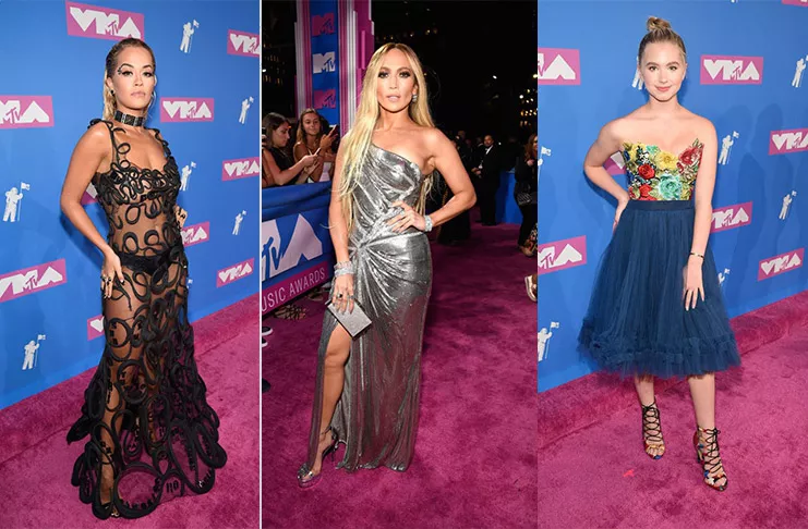 Яркие цвета и необычные образы на церемонии награждения VMA 2018