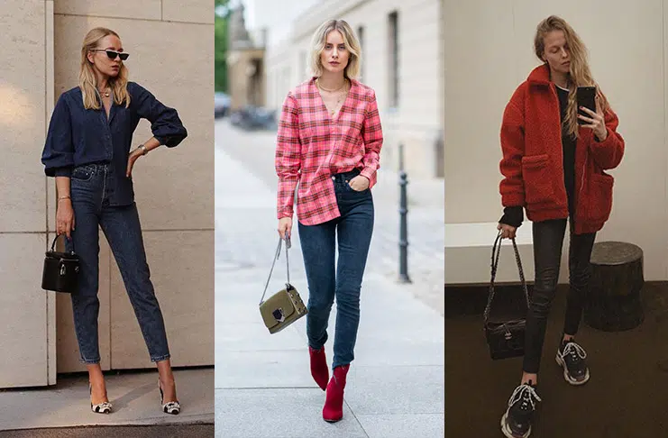 5 модных идей, как носить джинсы скинни осенью 2018