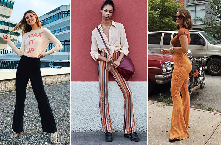 Модная тенденция 2019 — расклешенные леггинсы выглядят так круто!