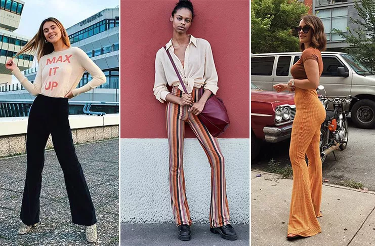 Модная тенденция 2019 – расклешенные леггинсы выглядят так круто!