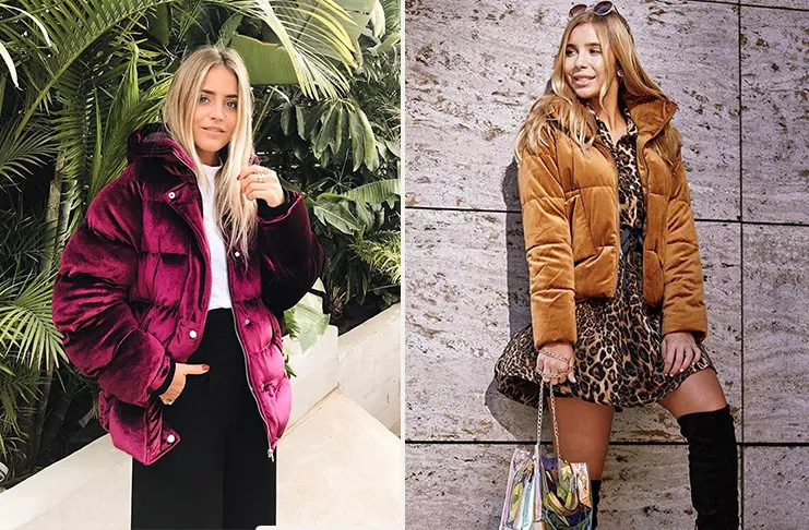 Самые модные бархатные куртки для зимы 2019 из Instagram