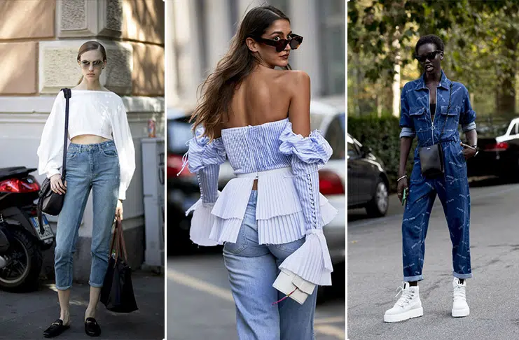 5 модных моделей джинсов для сезона весна/лето 2019 + уличный стиль