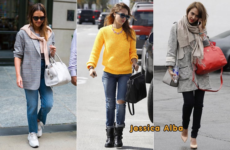 Джессика Альба — королева денима! Её 23 способа носить джинсы