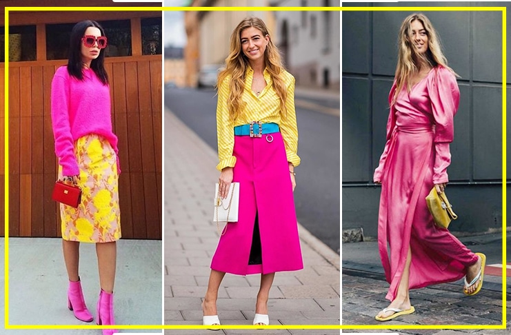 Да, теперь мы можем носить розовый+желтый и выглядеть потрясающе!