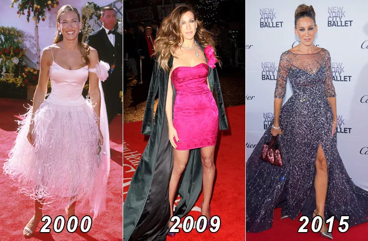 Эволюция вечерней моды Сары Джессики Паркер с 1991 года