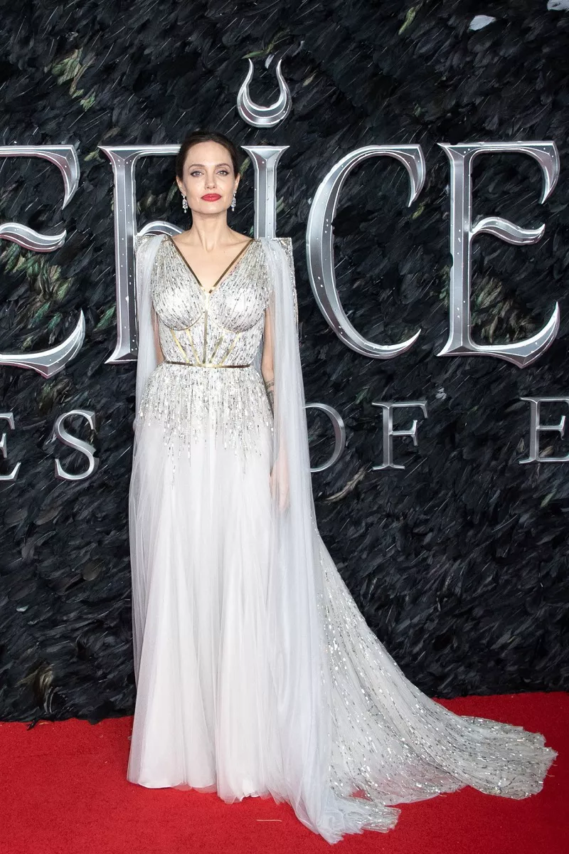 Анджелина Джоли в королевском платье от Ralph & Russo Couture