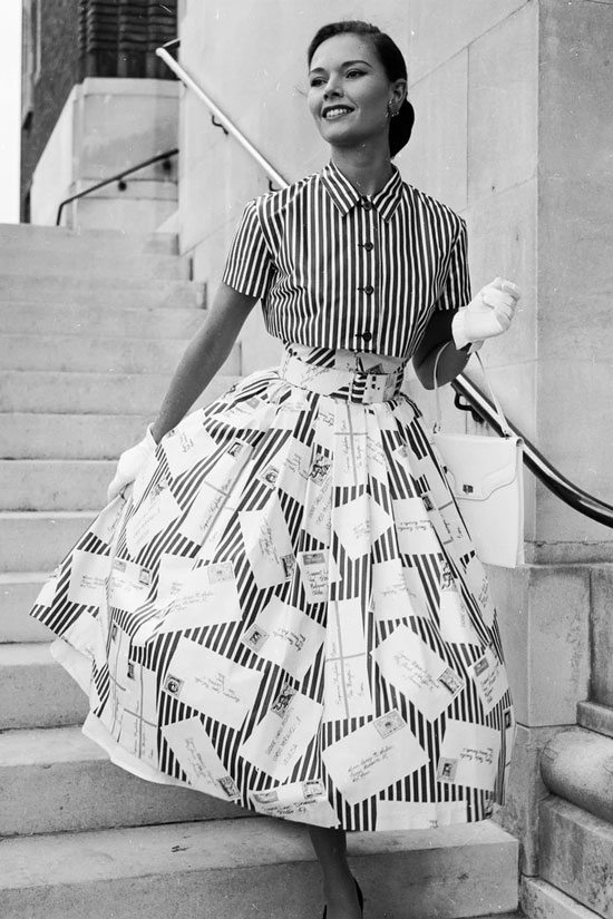Мода 50-х годов для женщин