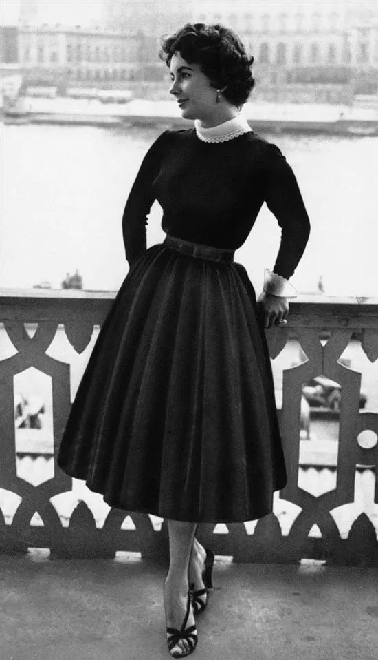 Модные женские юбки 50-х годов