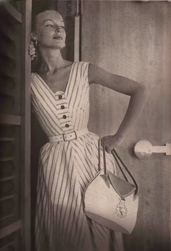 Модные аксессуары 50-х годов