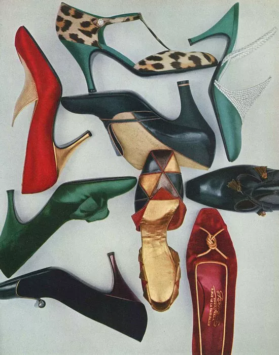Какую обувь носили в 50-е годы женщины