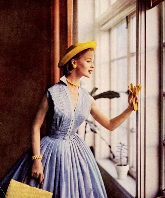 Какой была женская мода 50-х годов