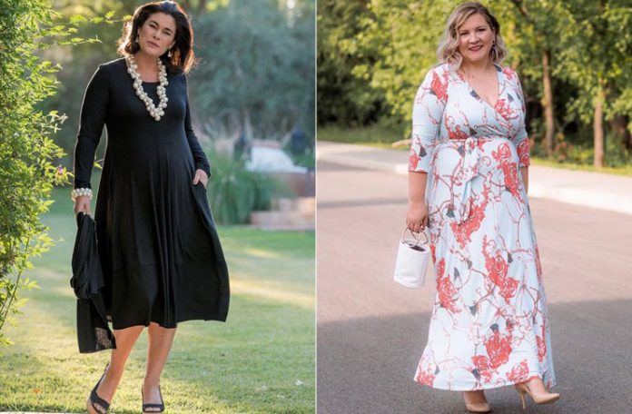 Летние платья для полных женщин за 50: эти модели помогут выглядеть стройнее