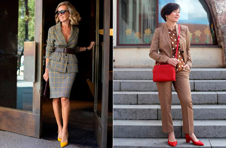 Модные костюмы для женщин 50 лет на осень 2020: образы подходящие на любой случай