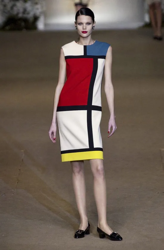 Платье Mondrian от Yves Saint Laurent