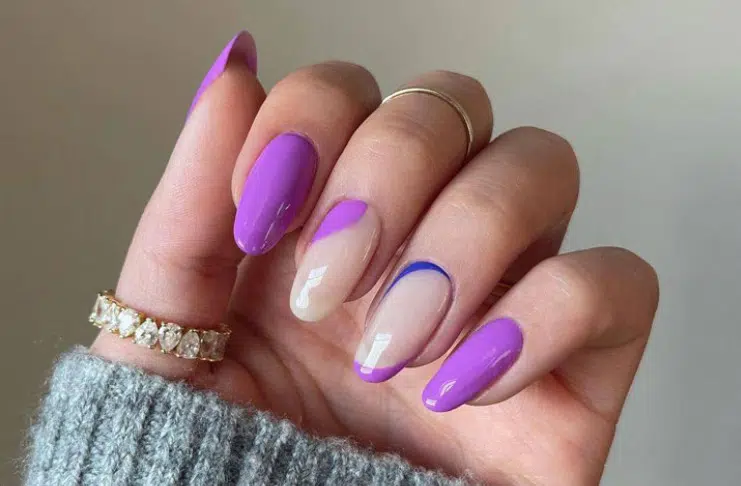 Весенние фиолетовые ногти 2023: 10 очень элегантных и модных дизайнов