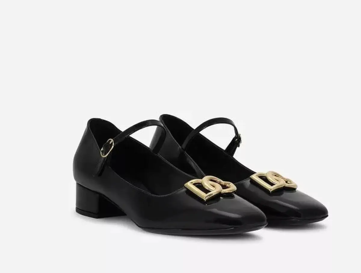 Черные туфли Мэри Джейн от Dolce Gabbana