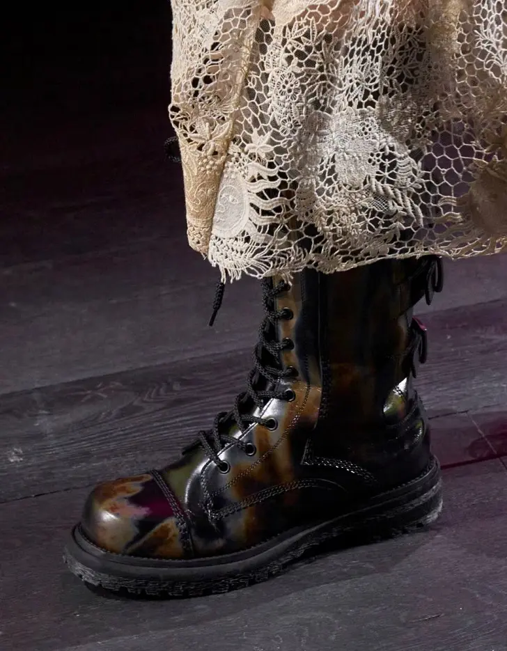 Грубые ботинки от Christian Dior
